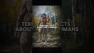 Terrifying Facts About Prehistoric Humans #prehistoric #earlyhumans #neanderthals #history #cavemen