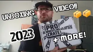 Pro Wrestling Crate Unboxing and more!