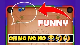 Carrom Pool Funny Gameplay || Oh No No No 😂