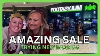 Покупки в FOOTASYLUM | Кэти покупала вещи на распродажах в День подарков.