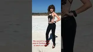 She looks amazing in this outfit #shorts #video #fashion #youtubeshorts
