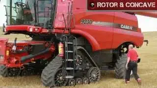 Case-IH 9230 Axial-Flow M&auml;hdrescher mit Raupenlaufwerk | LandtechnikTV