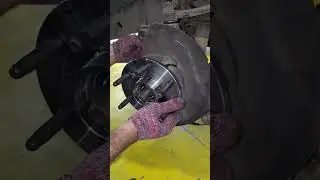 gmc front wheel bearing noise fixed replacement processing #shortsfeed