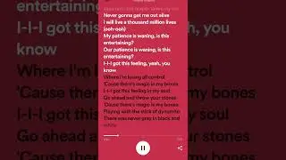 Bones - Imagine Dragons (Lyrics)