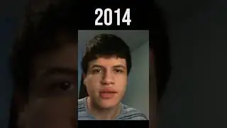 Evolu&ccedil;&atilde;o dos YouTubers | Games Eduuu , Alanzoka , BRKsEDU , Guioss. #viral #shorts #beforeandafter