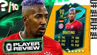 90 MOMENTS BOATENG PLAYER REVIEW! | MOMENTS BOATENG REVIEW | FIFA 21 Ultimate Team