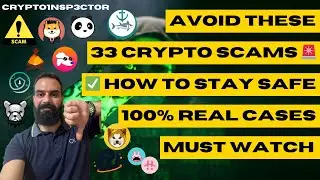 🚨 33 Worst Crypto Scams EXPOSED (Rug Pulls, Pump & Dumps) + Pro Tips to Avoid Losing Money!