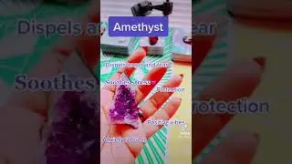 #amethyst #crystals #protection #anxiety #lightworker