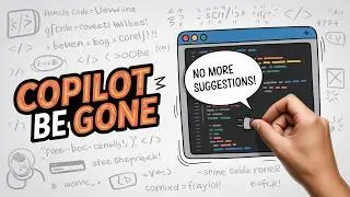 Как отключить и деактивировать встроенные предложения кода Github Copilot в VS Code