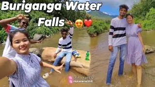 Iss Ladki Ne Phone Pani Mein Gira Diya😱||Buriganga Water Falls ||Assam|| ​⁠@LOVEPARADISESERIES67