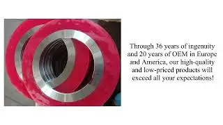 Goodklife Precision Rubber Bonded Stripper Rings for Coil Processing Slitter Line