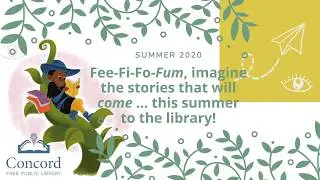 Imagine Your Story: Summer Reading Program 2020 for Kids