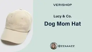 Lucy & Co. Dog Mom Hat Review