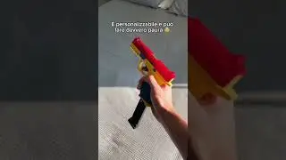 Non fartelo scappare!!💨🤩 #toy #lego #kid #fakegun #nerf