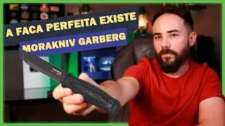 Faca Morakniv Garberg Black Blade Multi-mount, as minhas primeiras impress&otilde;es - Deixa eu ver Ep. 132
