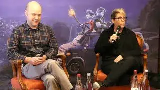 Onward - press conference with Dan Scanlon and Kori Rae (short clip 4K)