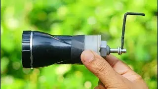 How to Make Hand Powered Torch Light / Emergency light
