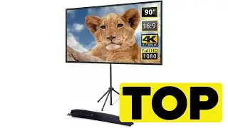 🏆 TOP 3 MEILLEUR TOILE VIDEOPROJECTEUR SUR PIED 2025