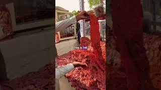 Shocking Traditional Nigerian snack experience in Abuja. #viral #africa #food