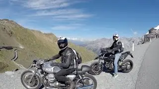 Passo dello Stelvio - Moto Guzzi onboard - parte II