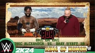 WWE #ringofhonor - Cedric Alexander VS Bray Wyatt