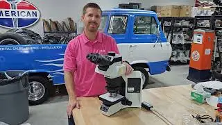 Olympus BX Microscope Setup: Focus Eyepieces with U-TTR-2 Trinocular Head