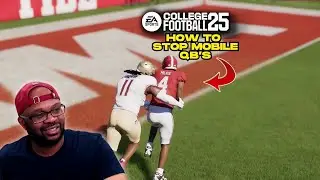 Как остановить мобильных квотербеков с помощью защиты 425 в College Football 25 (разбор игрового ...