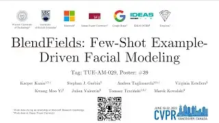 BlendFields: Few-Shot Example-Driven Facial Modeling @ CVPR 2023