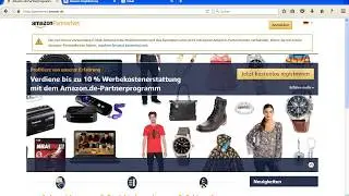 Amazon Partnerprogramm Anmeldung | Amazon Konto erstellen | Amazon Partnerprogramm registrieren