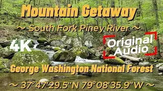4K Mountain Getaway - Tranquil River Ambience - Perfect for Relaxation & Sleep - 10 Hours - Nature
