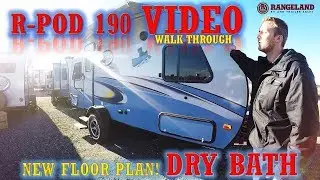 2019 R-Pod 190 Hood River Edition, dry bath, walk through video