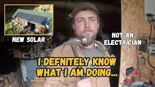 Setting up our Off-Grid Electrical System! With SHOCKING results.