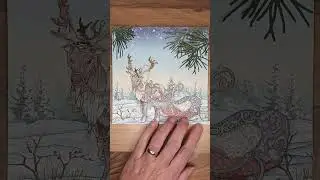 Capturing the Winter Season Art Journal Page Tutorial