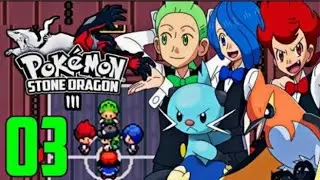 Gym battle and dual evolution| pokemon stone dragon 3 EP 3 #pokemon#flenchlindr