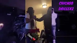 GLO GANG TADOE LINKED T SLICK BEFORE HE PASSED AWAY + CAPERBOY PAYS RESPECT #chiefkeef #oblock #nlmb