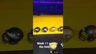 The Pittsburgh Steelers Inflatable Helmet speaks.  week 11 results.