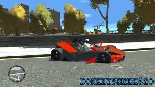 GRAND THEFT AUTO IV KTM X-BOW CRASH TESTING HD