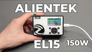 Электронная нагрузка ALIENTEK EL15 на 150W / Для теста блоков питания и акумуляторов