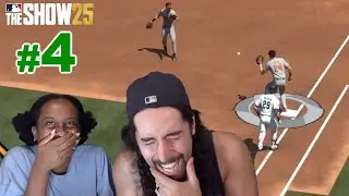 SHE ALMOST BLEW A NO-HITTER! | MLB The Show 25 | Retro Mode #4