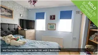 Mid Terraced House for sale in Bar Hill, with 2 Bedrooms