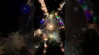 Mysore dasara aerial view of mysore palace & town #Mysore #mysoredasara