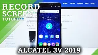 How to Record Screen in ALCATEL 3V 2019 &ndash; Record Screen Actions