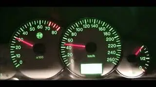 Alfa 166 V6 Busso sound accleration