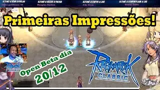 Ragnarok Classic ! Primeiras Impress&otilde;es. Juntamente com Andr&eacute; Black Shadow mostrando nosso servidor!