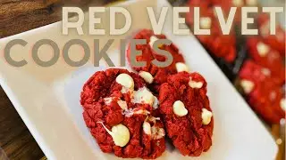 HOW TO MAKE |RED VELVET WHITE CHOCOLATE CHIP COOKIES|EVOLVED ESSENCE 2021