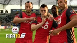 FIFA 18 Demo – LA Galaxy vs Toronto FC (MLS) Full Match at Stubhub Center