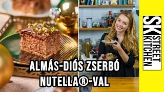 Almás-diós zserbó NUTELLA®-val🧡