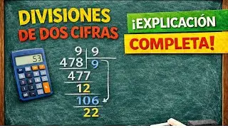 ➗🧠 DIVISI&Oacute;N DE DOS CIFRAS &iexcl;EXPLICACI&Oacute;N COMPLETA! 🧠➗