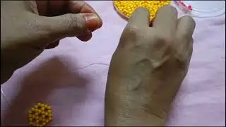 #beaded #beads #kuthuvilakku part1/6 #handmade #trend #trending #viral #viralvideo#trendingvideo 