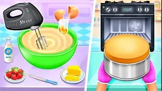 Cake Maker: Cooking Cake Games - Gameplay (by Fried Chicken Games)